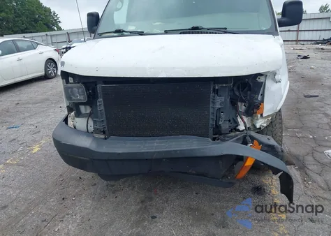 2009 Chevrolet Express 2500 Work Van from USA, damaged, VIN 1GCGG29K291115586